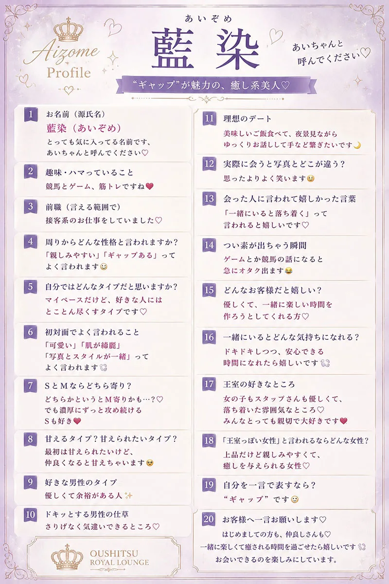 藍染 | 吉原 王室 (11 / 11)